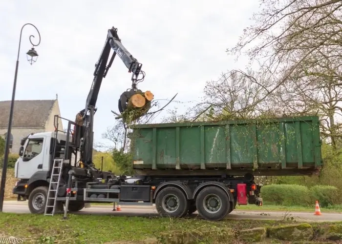 Évacuation des déchets verts proche de Fleurance